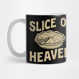 "Slice of Heaven", Retro Design Mug